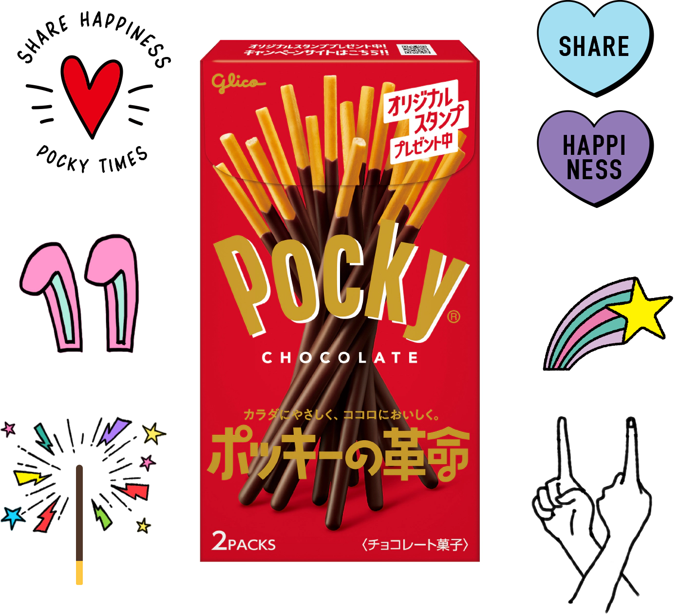 Glico Pocky チョコレート ポッキー革命